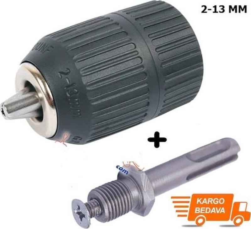 Mandren Mandrel Otomatik Anahtarsız Aparat Dahil 2-13 MM