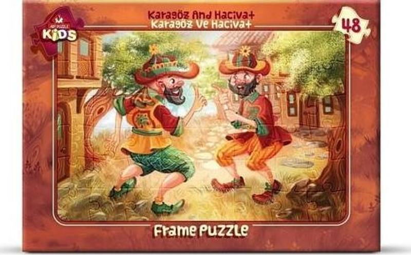 Puzzle 48 Parça Hacivat ve Karagöz