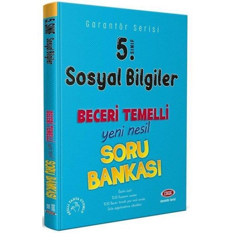 5.SINIF SOSYAL BİLGİLER SORU BANKASI GARANTÖR SERİSİ - DATA YAYINLARI