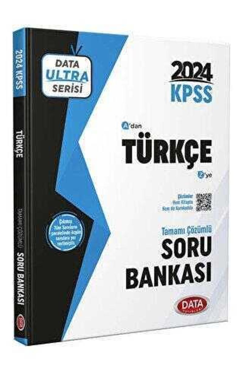 KPSS ULTRA SERİSİ A DAN Z YE TÜRKÇE TAMAMI ÇÖZÜMLÜ SORU BANKASI 2024 - DATA