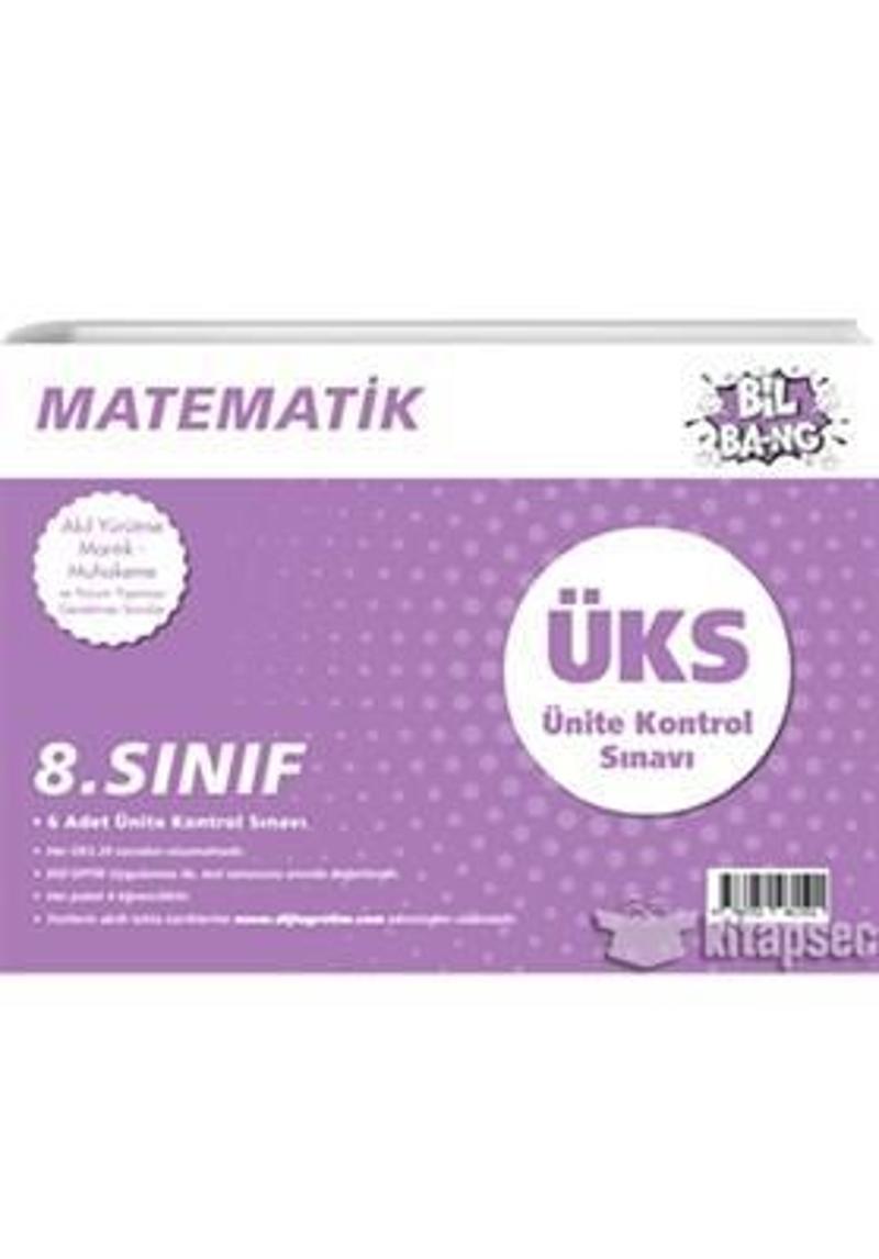 8.SINIF MATEMATİK ÜNİTE KONTROL SINAVI - KÜLTÜR YAYINCILIK