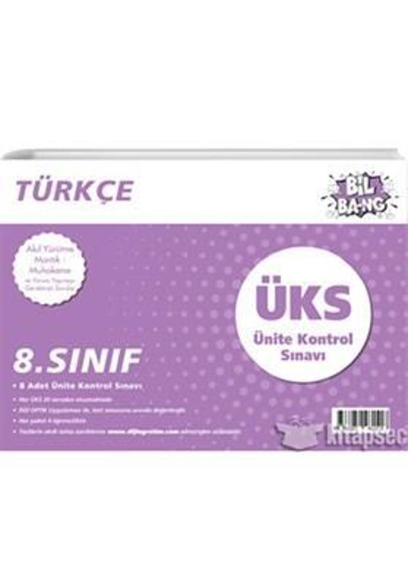 8.SINIF TÜRKÇE ÜNİTE KONTROL SINAVI - KÜLTÜR YAYINCILIK