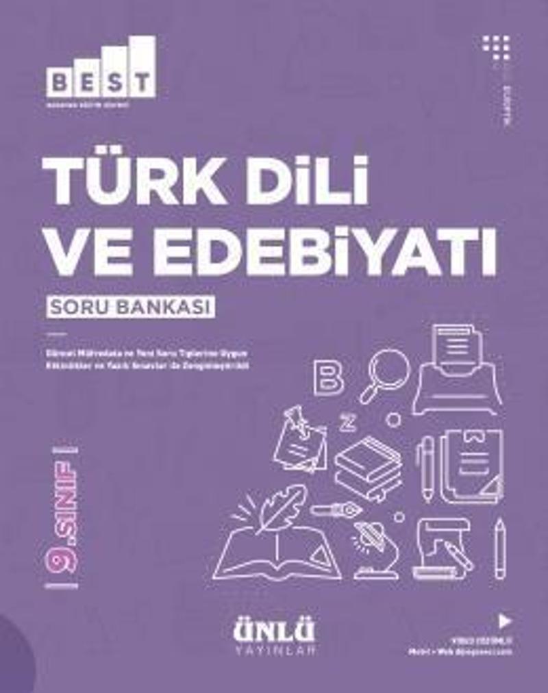 9.SINIF TÜRK DİLİ VE EDEBİYATI SORU BANKASI BEST - ÜNLÜ YAYI