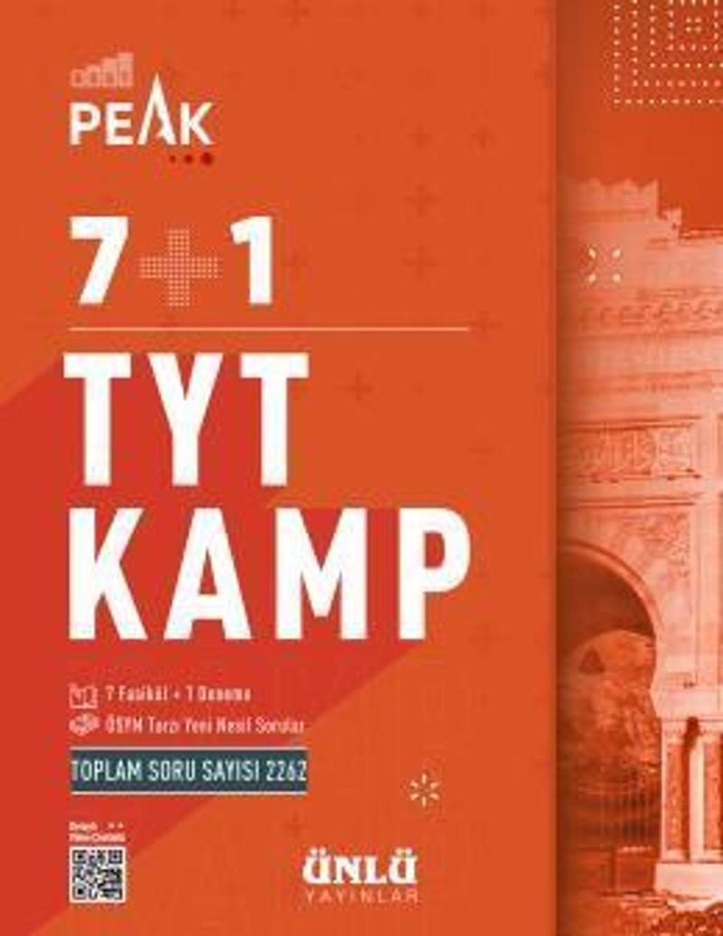TYT KAMP KİTABI ( 7+1 ) BEST PEAK SERİSİ - ÜNLÜ
