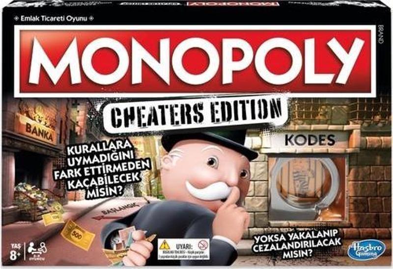 Monopoly Cheater's Edition Kutu Oyunu e1871