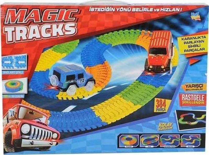 Hareketli Raylar 384 Parça Magic Tracks Yol Oyun Seti