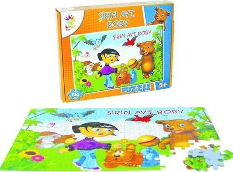 Puzzle Laço Kids Sevimli Ayı Boby 130 Parça Puzzle