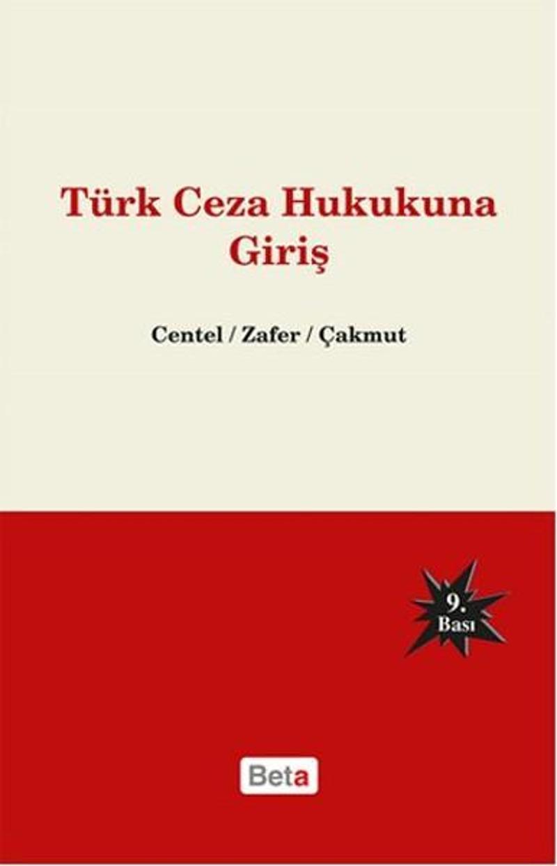 Türk Ceza Hukukuna Giriş