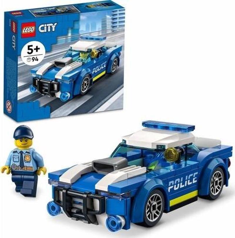 City Police Car 60312 Lisanslı Ürün +5 Yaş (94 Parça)