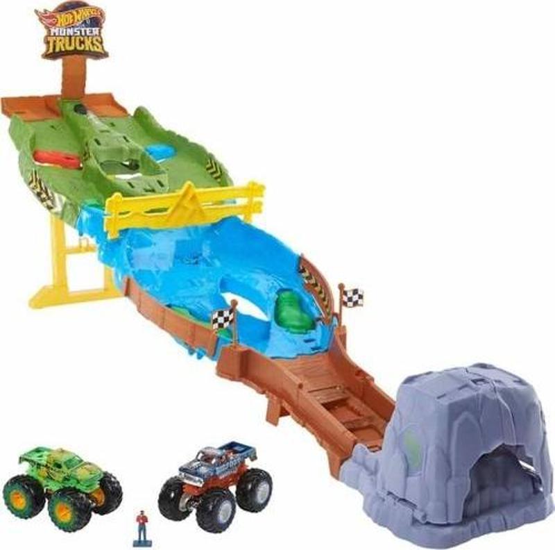 HW Monster Trucks Heyecanlı Yarışlar HGV12 Lisanslı Ürün