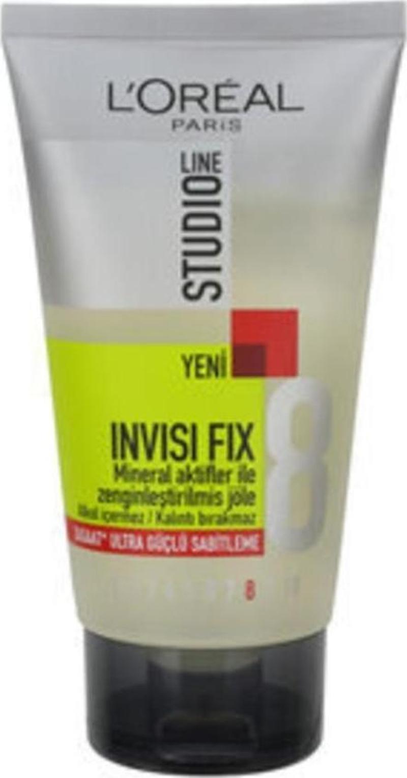 Studio Line Invisifix  Ultra Güçlü  no:8 Sabitleme Jöle 150 ml