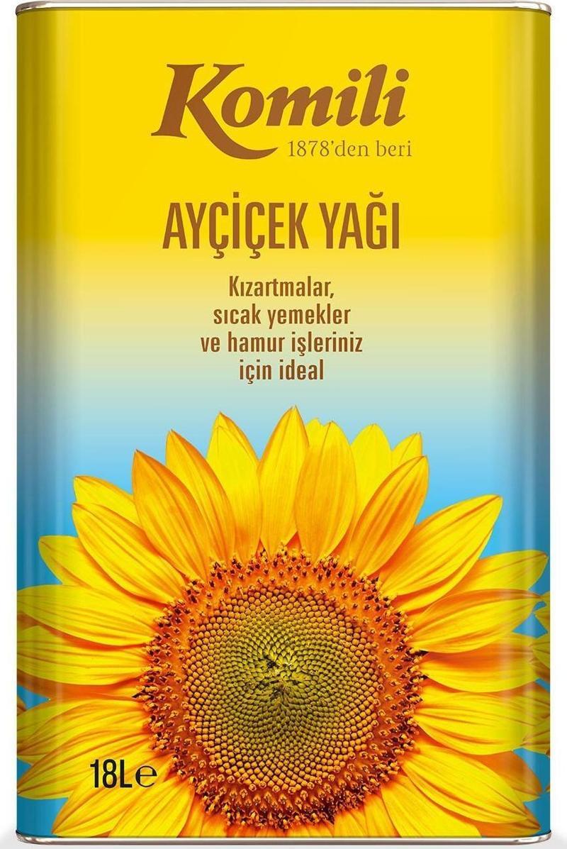 AYÇİÇEK YAĞI 18 LT TENEKE