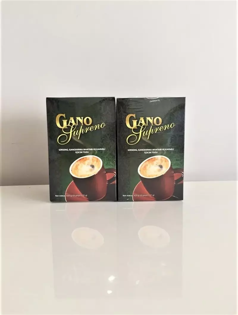 Supreno Ginseng, Ganoderma Mantarı Ve Kahveli Içecek 2'li Paket