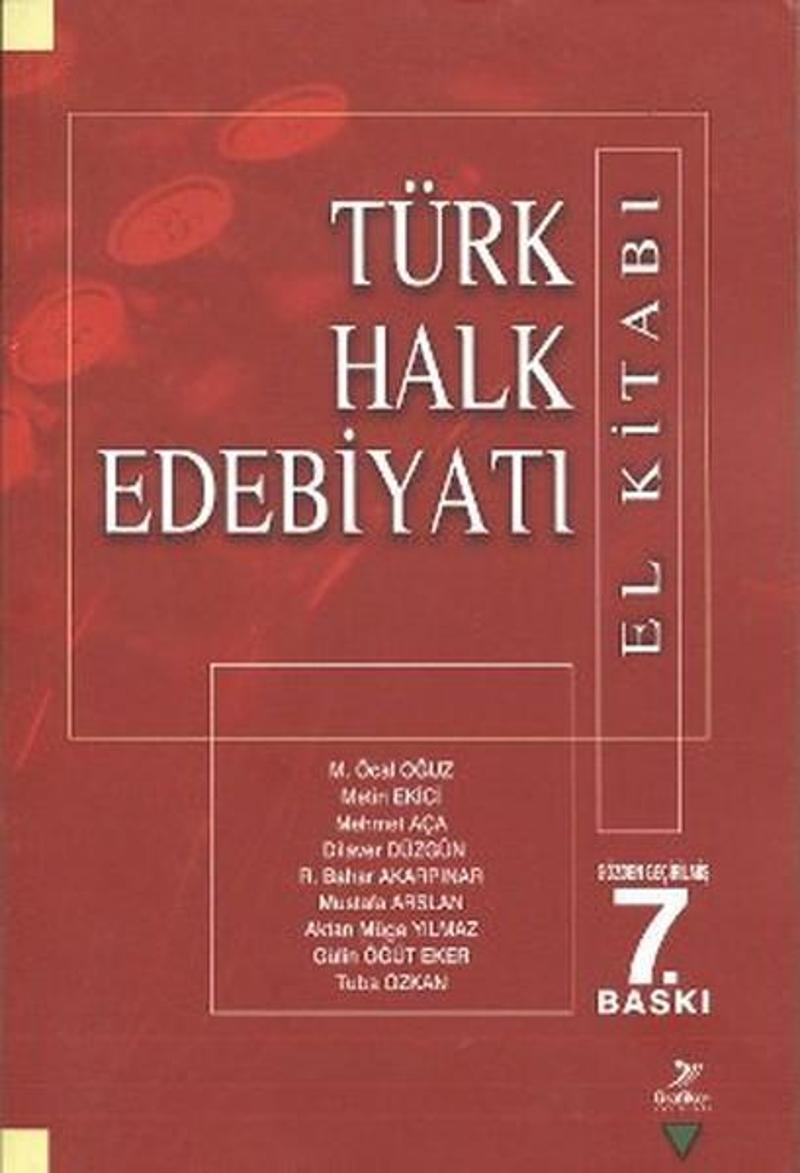 Grafiker Yayınları Türk Halk Edebiyatı El Kitabı - M. Öcal Oğuz