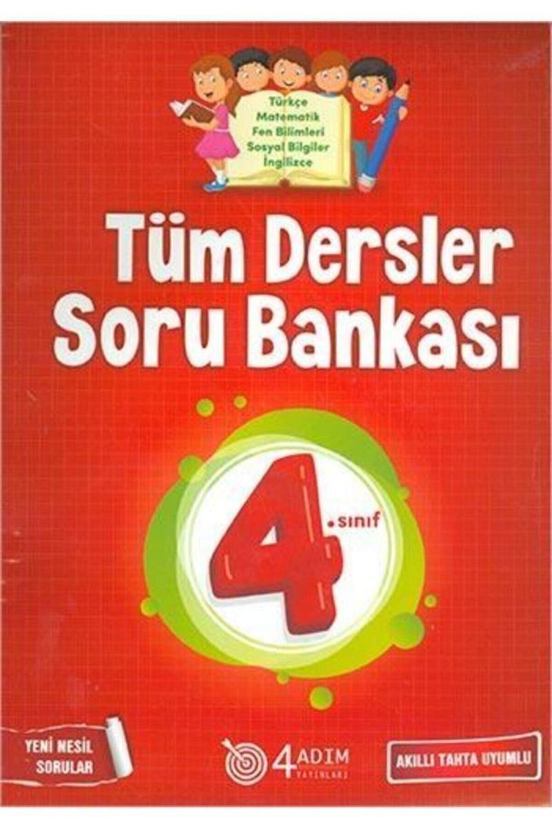 4 Adım Yayınları 4. Sınıf Tüm Dersler Soru Bankası