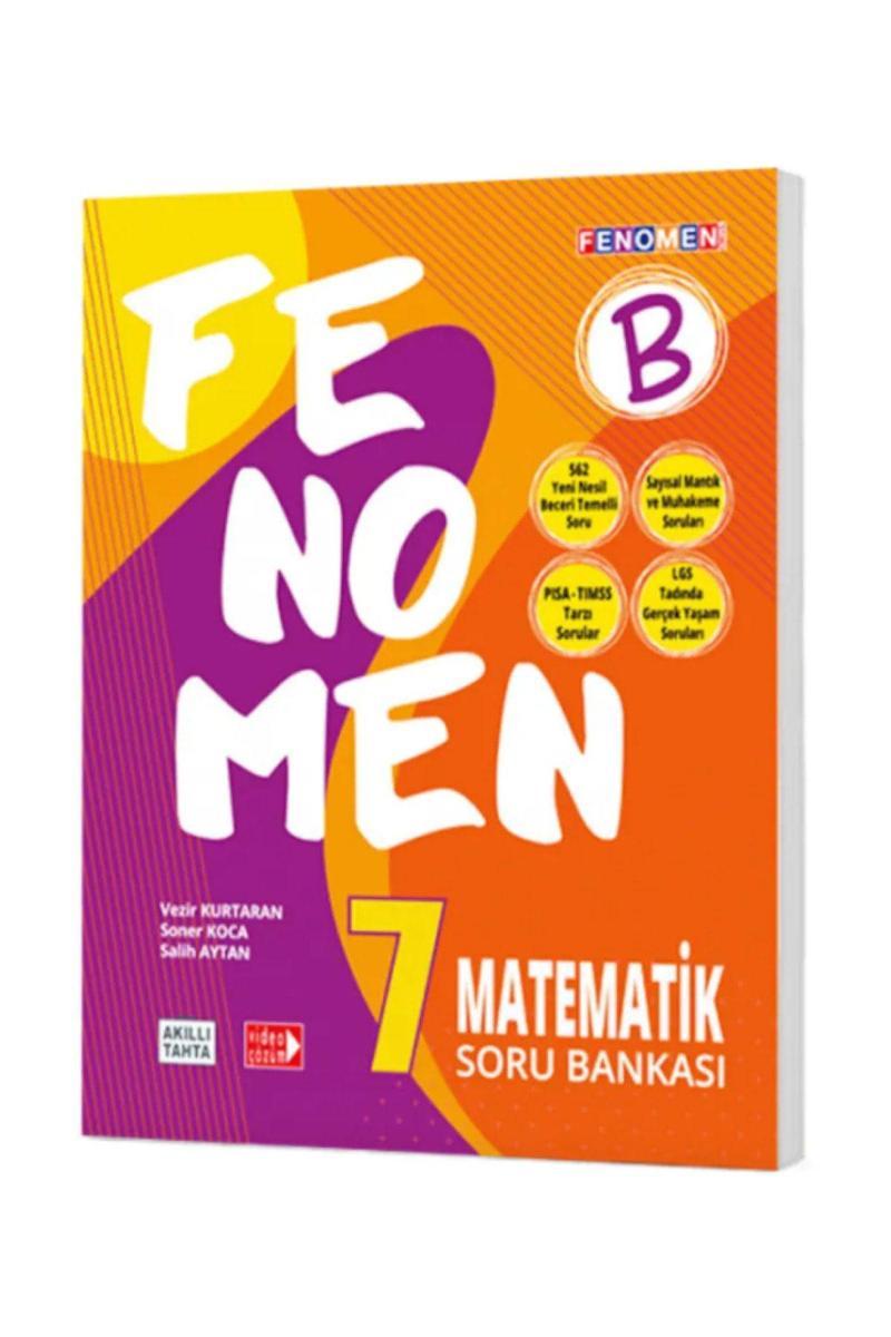 Fenomen 7. Sınıf Matematik B Soru Bankası