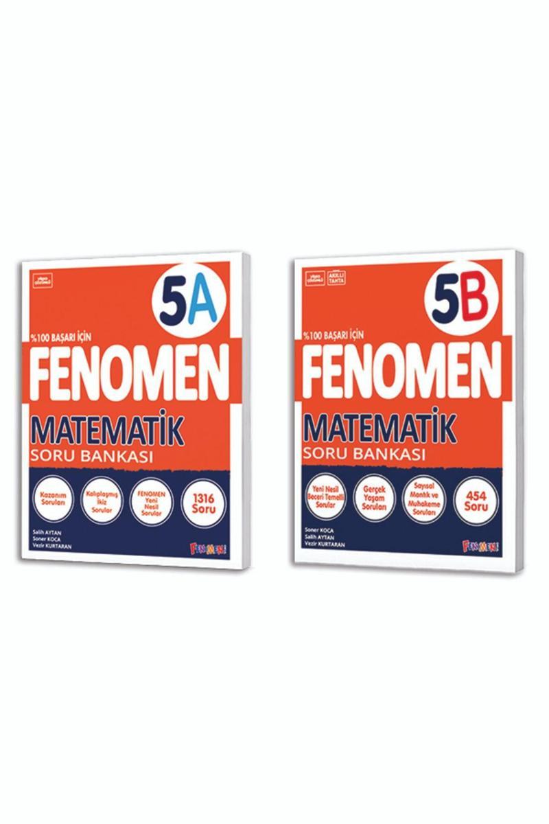 5. Sınıf FENOMEN Matematik (A-B) Soru Bankası Seti