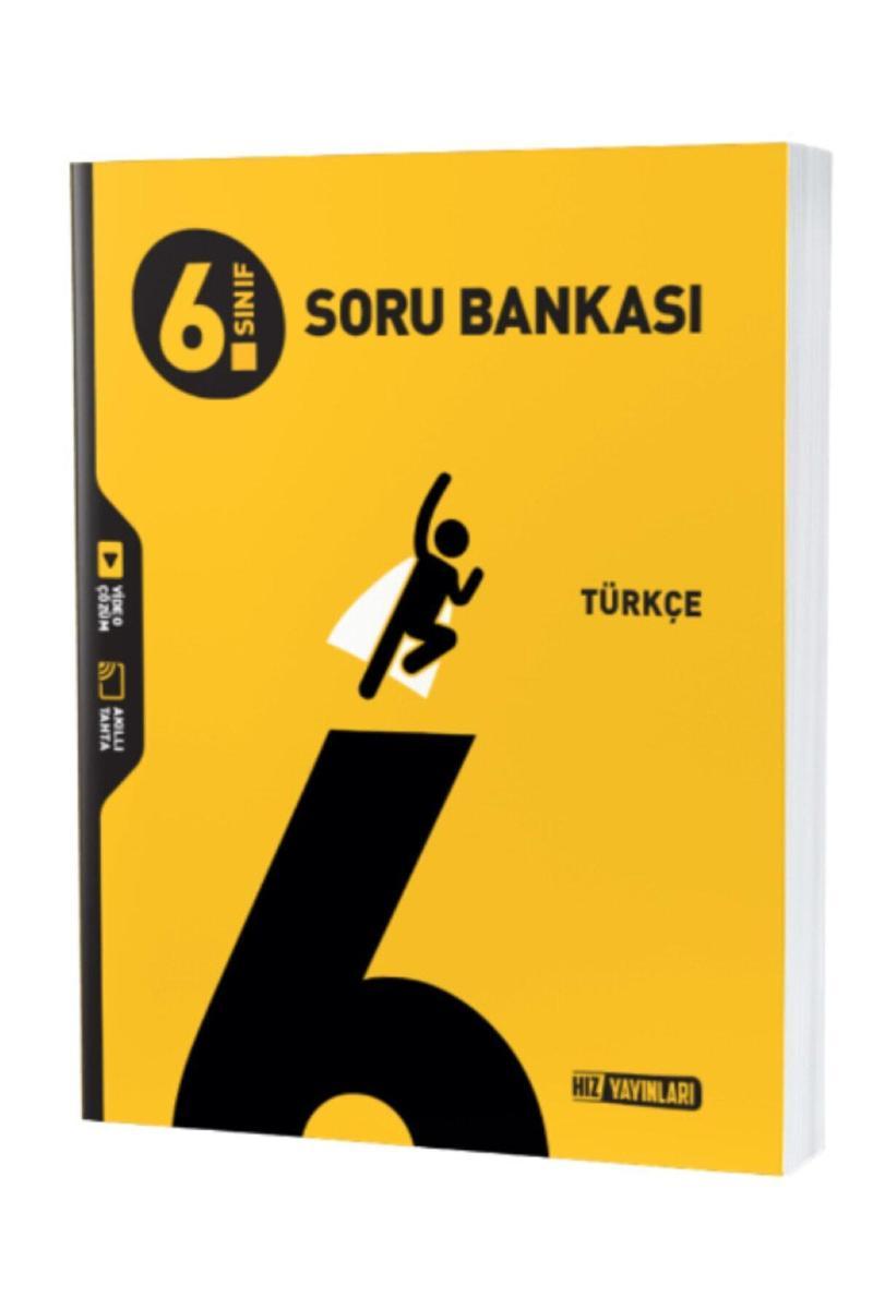 6. Sınıf Türkçe Soru Bankası Hız Yayınları (Güncel İçeriğe Sahiptir)