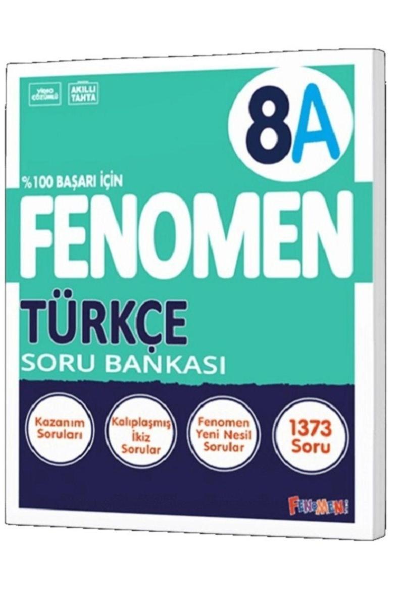 Fenomen Okul 2024 8. Sınıf Türkçe Soru Bankası A Yeni Nesil Kolay