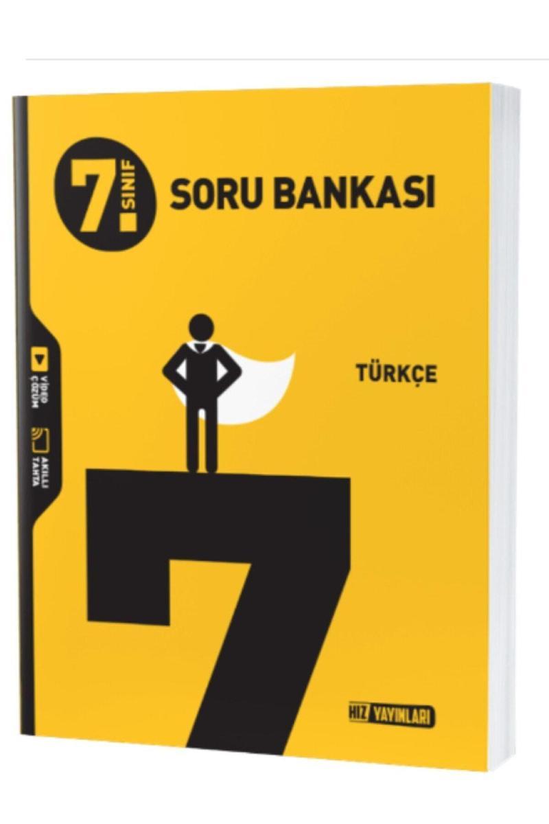 7. Sınıf Türkçe Soru Bankası Hız Yayınları (Güncel İçeriğe Sahiptir)