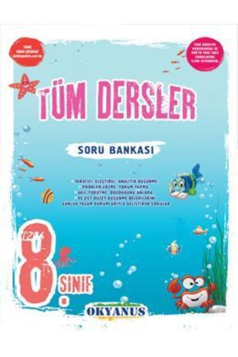 Okyanus Yayıncılık 8. Sınıf Tüm Dersler Soru Bankası