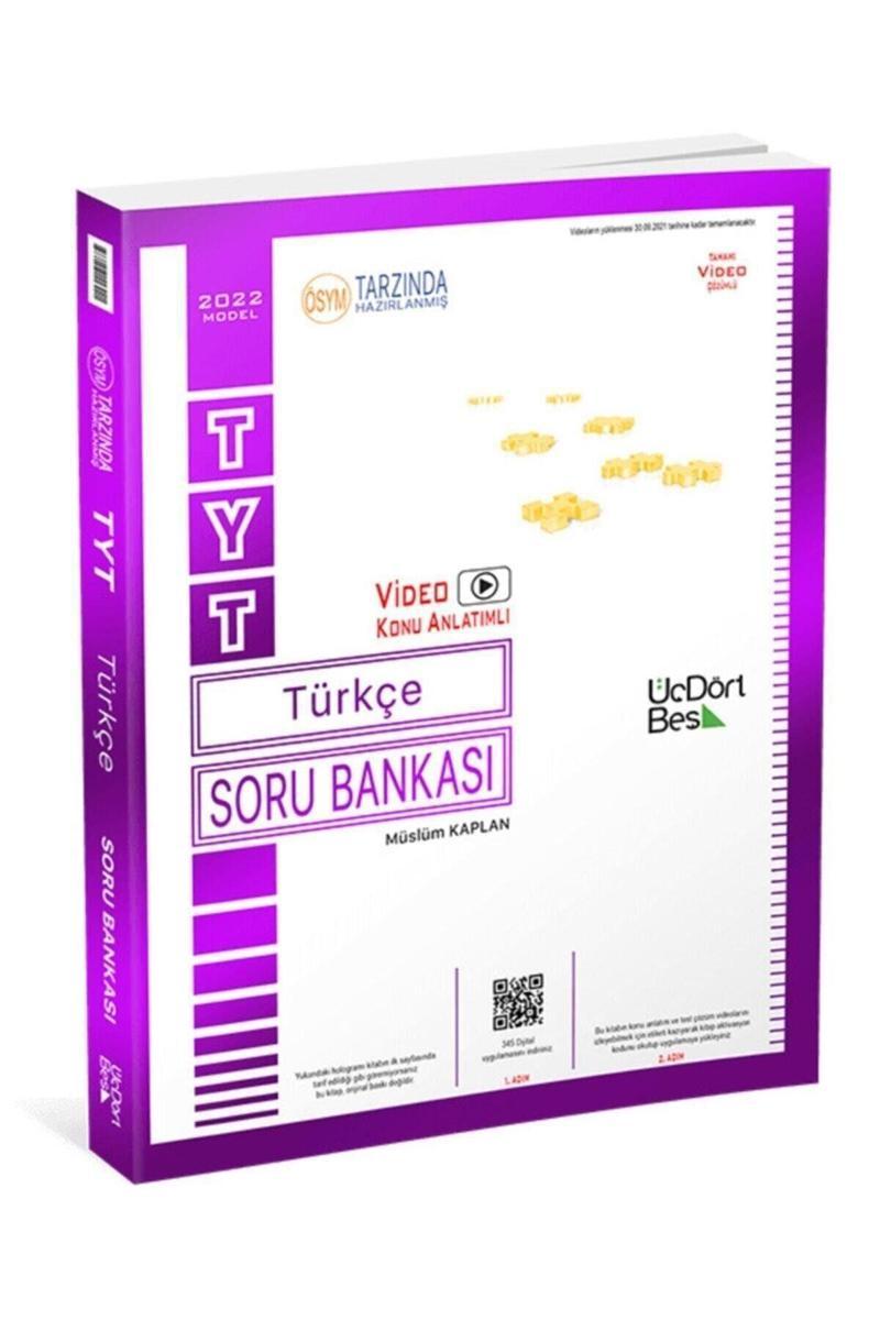 3 4 5 Yayınları Tyt Türkçe Soru Bankası 2022