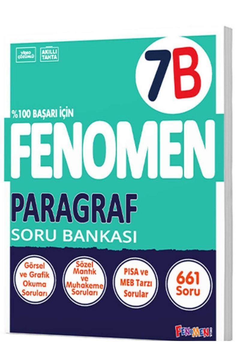 FENOMEN 7.SINIF PARAGRAF B SORU BANKASI