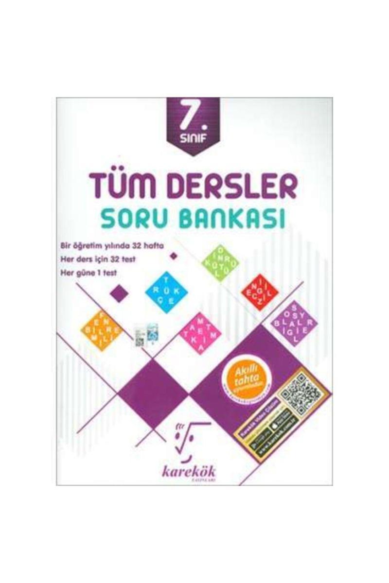 Karekök - 7.sınıf Tüm Dersler Soru Bankası