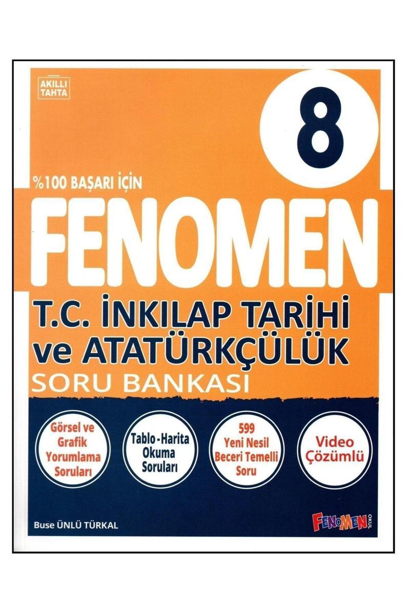 Fenomen 8. Sınıf LGS İnkılap Tarihi ve Atatürkçülük Soru Bankası