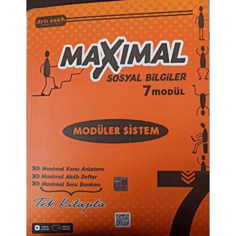 Artı Zeka Yayınları  6. Sınıf Maximal Sosyal Bilgiler Modüler Set (7 Modül)