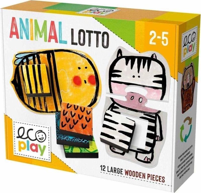 Ecoplay Anımal Lotto (2-5 Yaş)