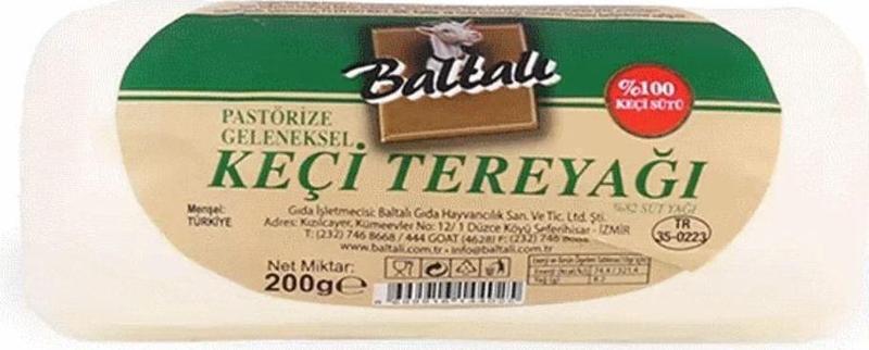 Keçi Tereyağı 200 G