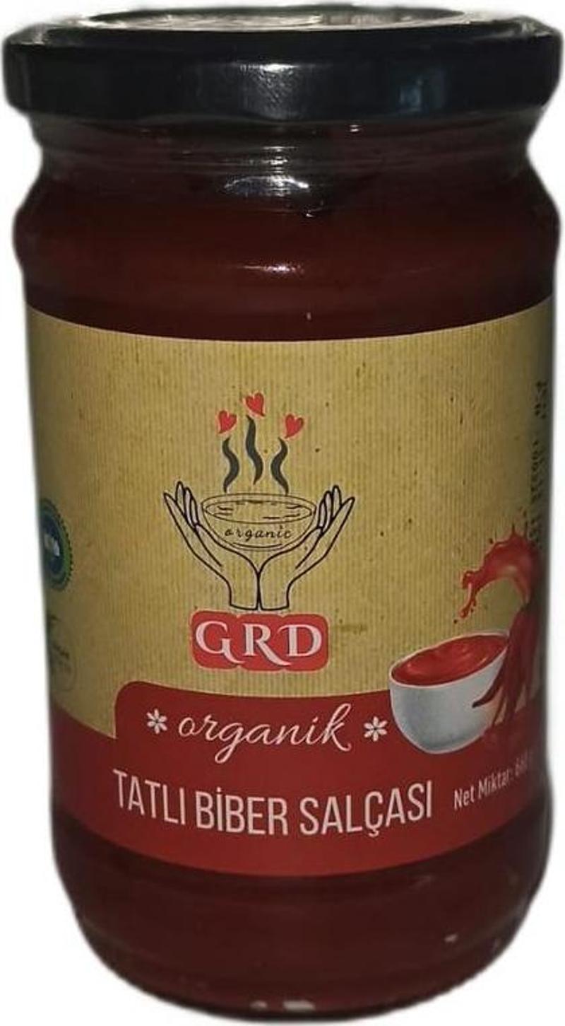  gr.d Organik Tatlı Biber Salçası 660 gr.