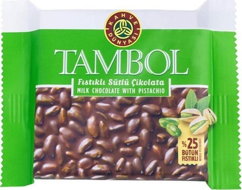 Tambol Antep Fıstıklı Çikolata 77 gr