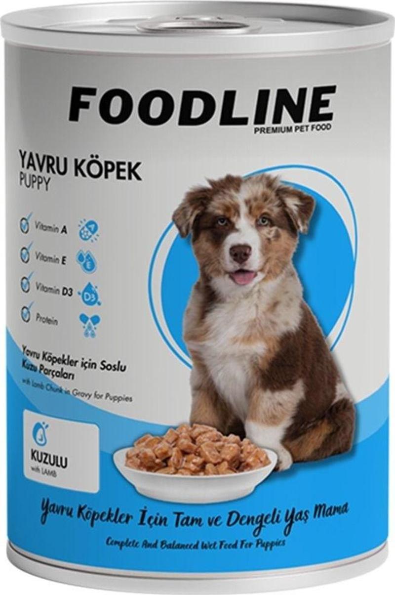 Kuzu Etli Yavru Köpek Konservesi 400 Gr