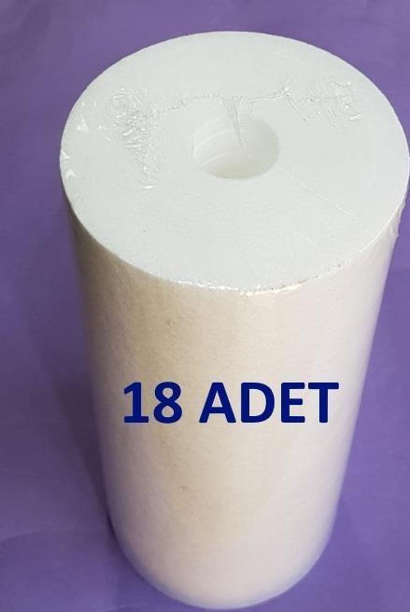 Sediment Filtre 10"  Kalın Tip 5 Mikron Su Arıtma Cihazları 18 Adet