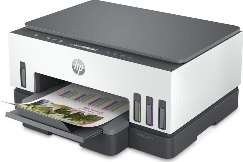 6Uu46A 720 Yazıcı - Tarayıcı - Fotokopi - Wifi - Airprint Tanklı Yazıcı Çok Fonksiyonlu