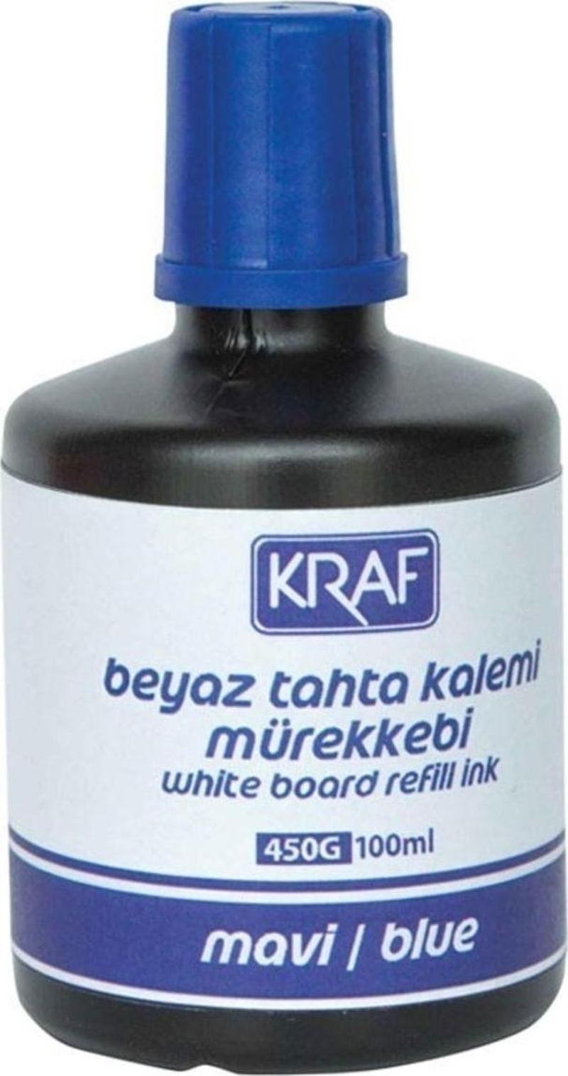 Beyaz Yazı Tahtası Mürekkebi Mavi 100 Ml