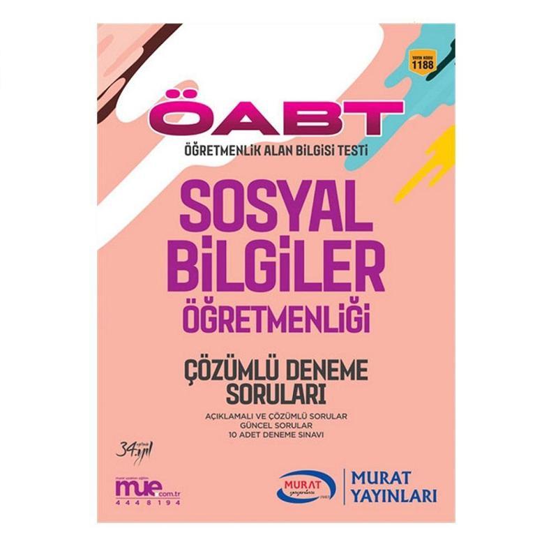 Kpss ÖABT Sosyal Bilgiler Öğretmenliği 10 Çözümlü Deneme