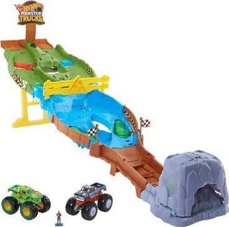 Monster Trucks Heyecanlı Yarışlar Oyun Seti HGV12
