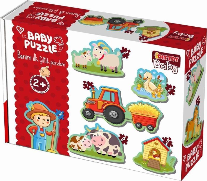 Baby Puzzle Çiftlik Hayvanları Lisanslı Ürün