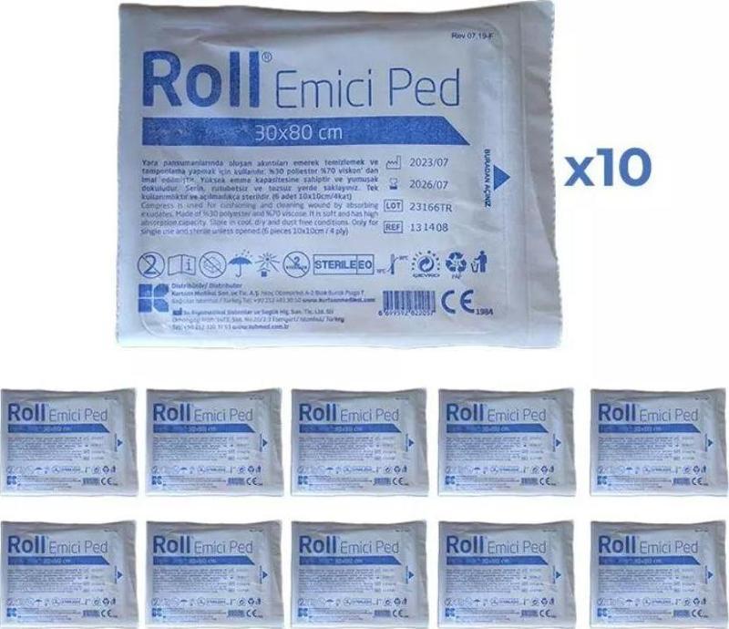 Emici Yara Pedi 30x80 cm 10 Adet