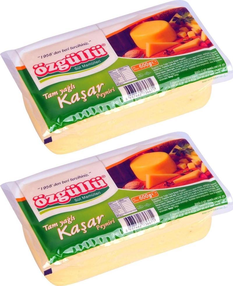 Kaşar Peyniri 600 gr 2'li