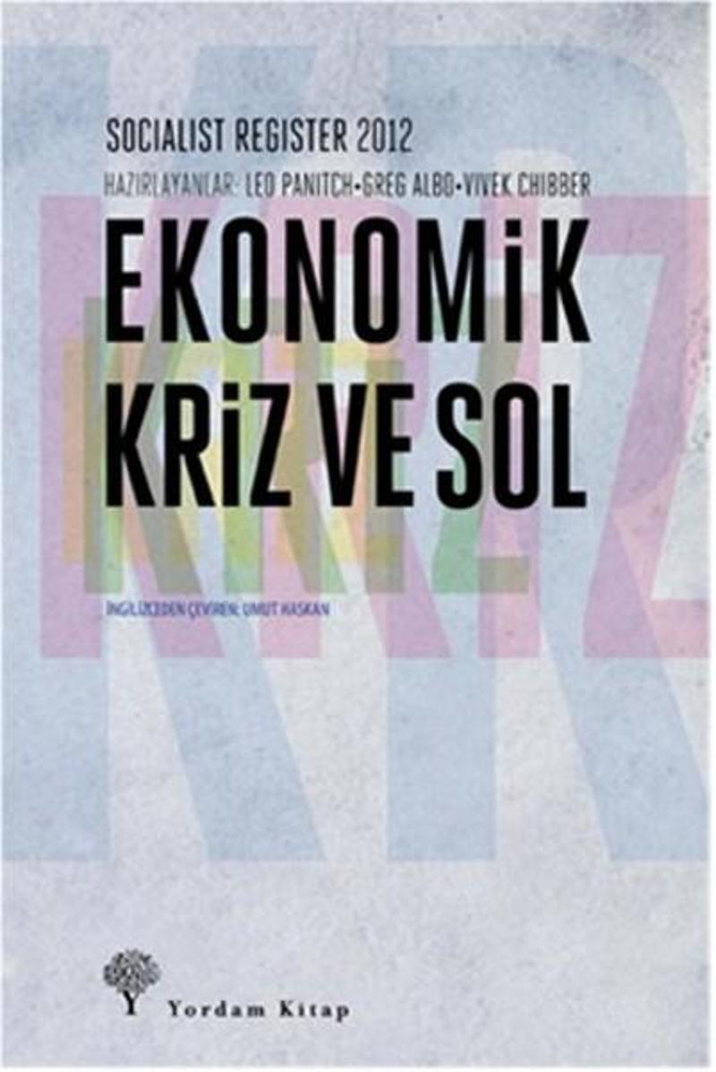 Yordam Kitap Ekonomik Kriz Ve Sol - Vivek Chibber