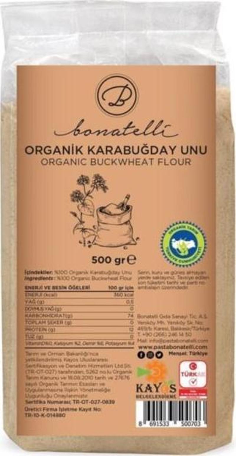 Organik Karabuğday Unu 500 g ℮