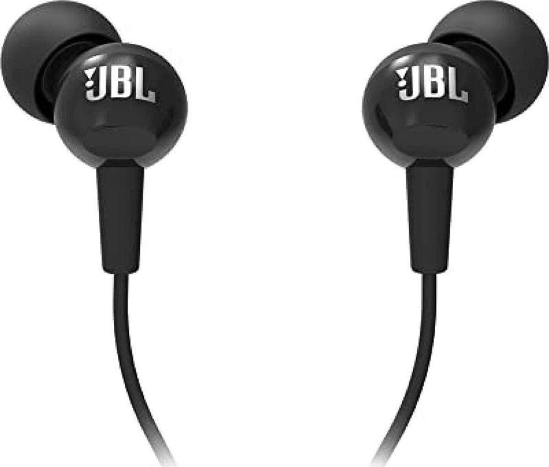 JBL Orjinal  C100SI, Kulaklık, CT, IE, Siyah