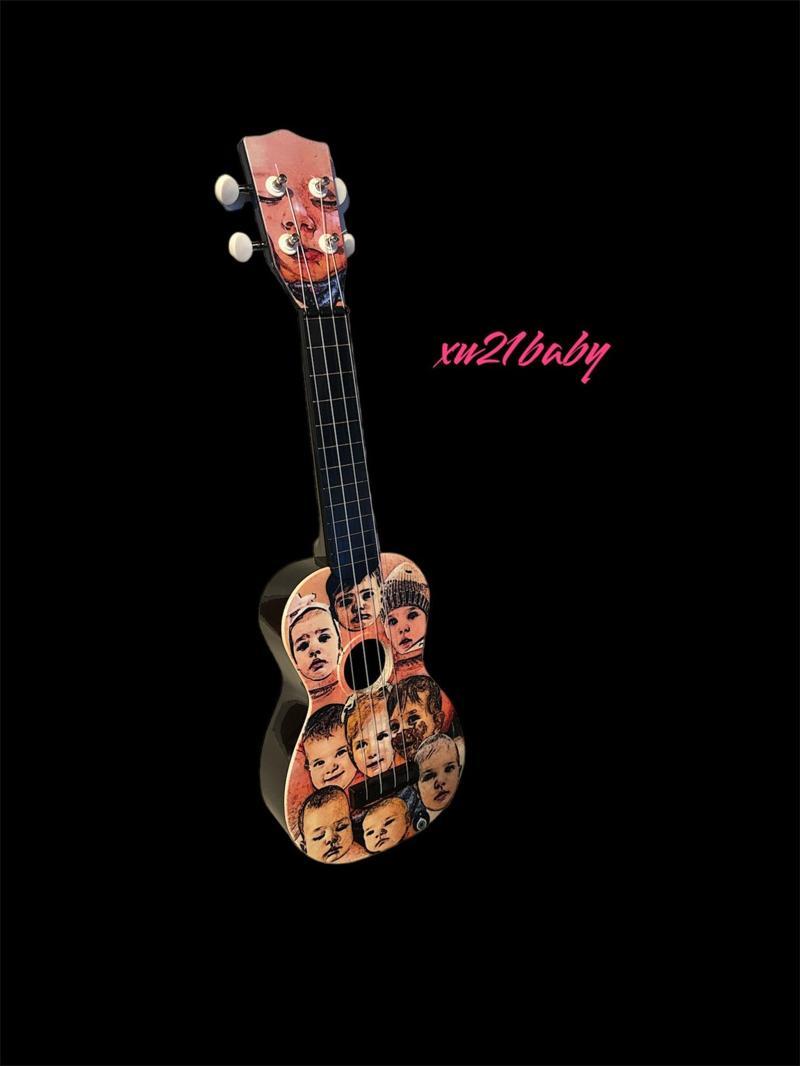 Soprano XU21BABY Ukulele Bebek Desenli Kapak