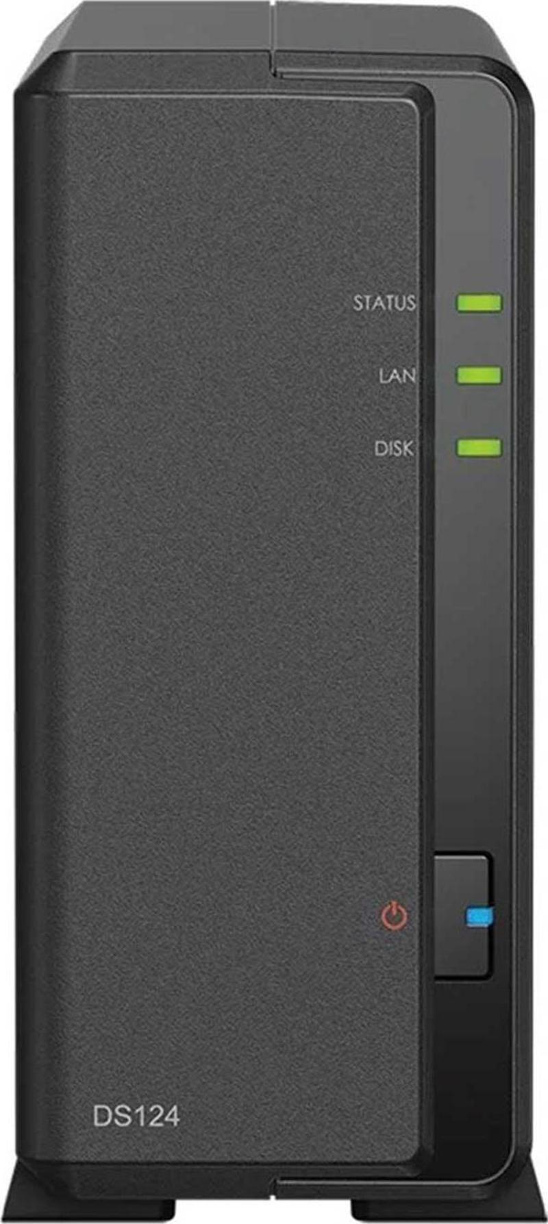 DS124 1GB 1x3.5" SATA Desteği RAID(0) NAS Depolama Ünitesi