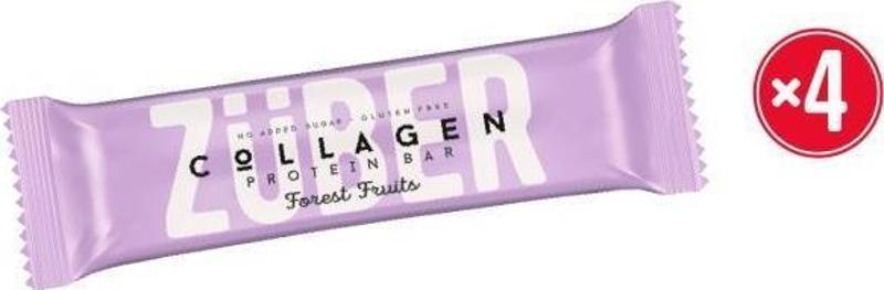 Kolajen Protein Bar Orman Meyveli 35g X 4 Adet