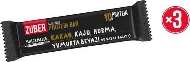 Protein Bar Kakaolu 35g X 3 Adet